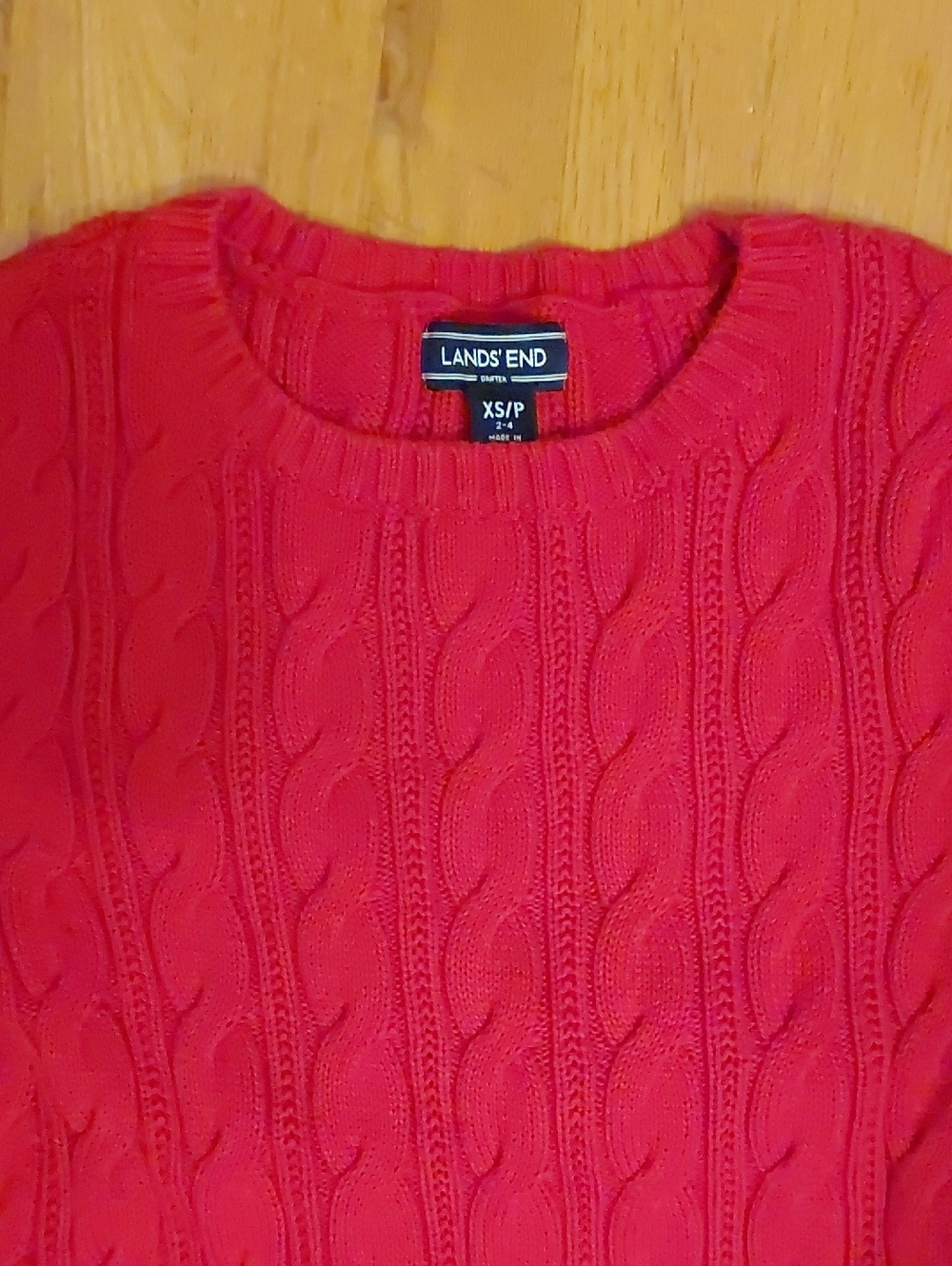Bundle Ralph Lauren Vineyard Vines Lands End Eddie Bauer Cotton Cable Sweaters - Picture 10 of 16